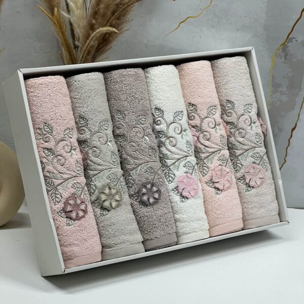 Pack 4 Serviettes de Visage 50*90 cm 2